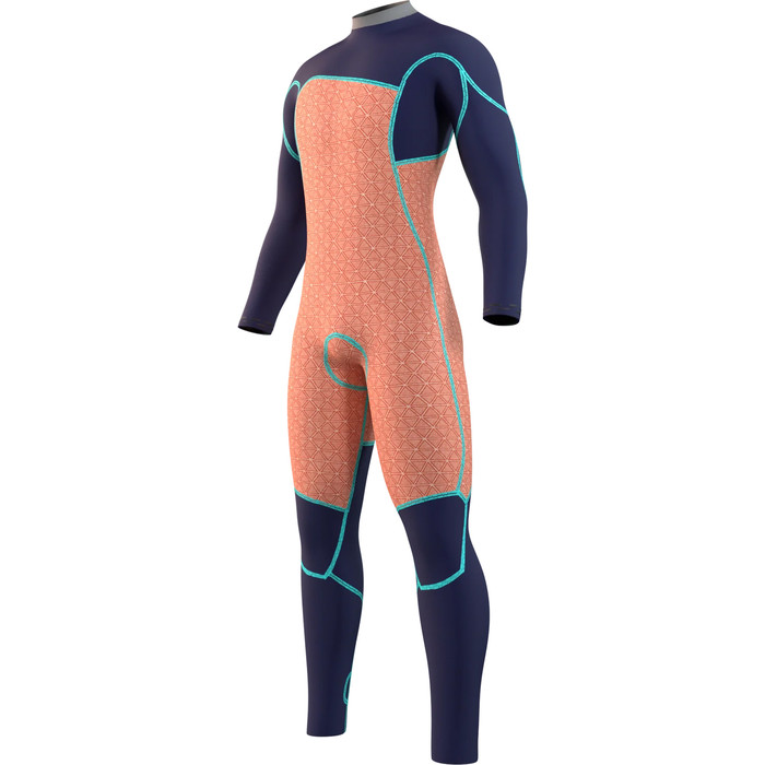 2024 Mystic Mens Majestic 3/2mm Chest Zip Wetsuit 35000.230002 - Cypress Green